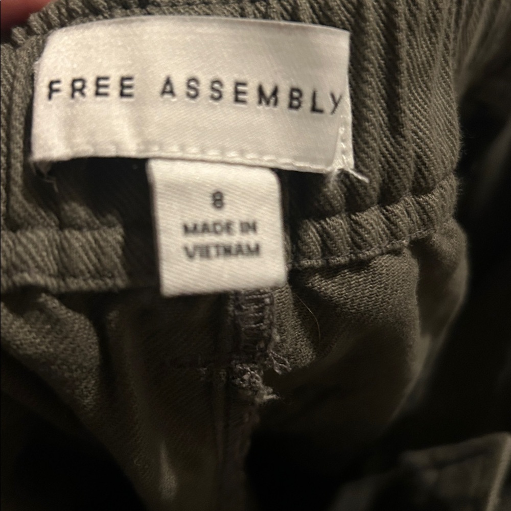 Free Assembly Olive Pants